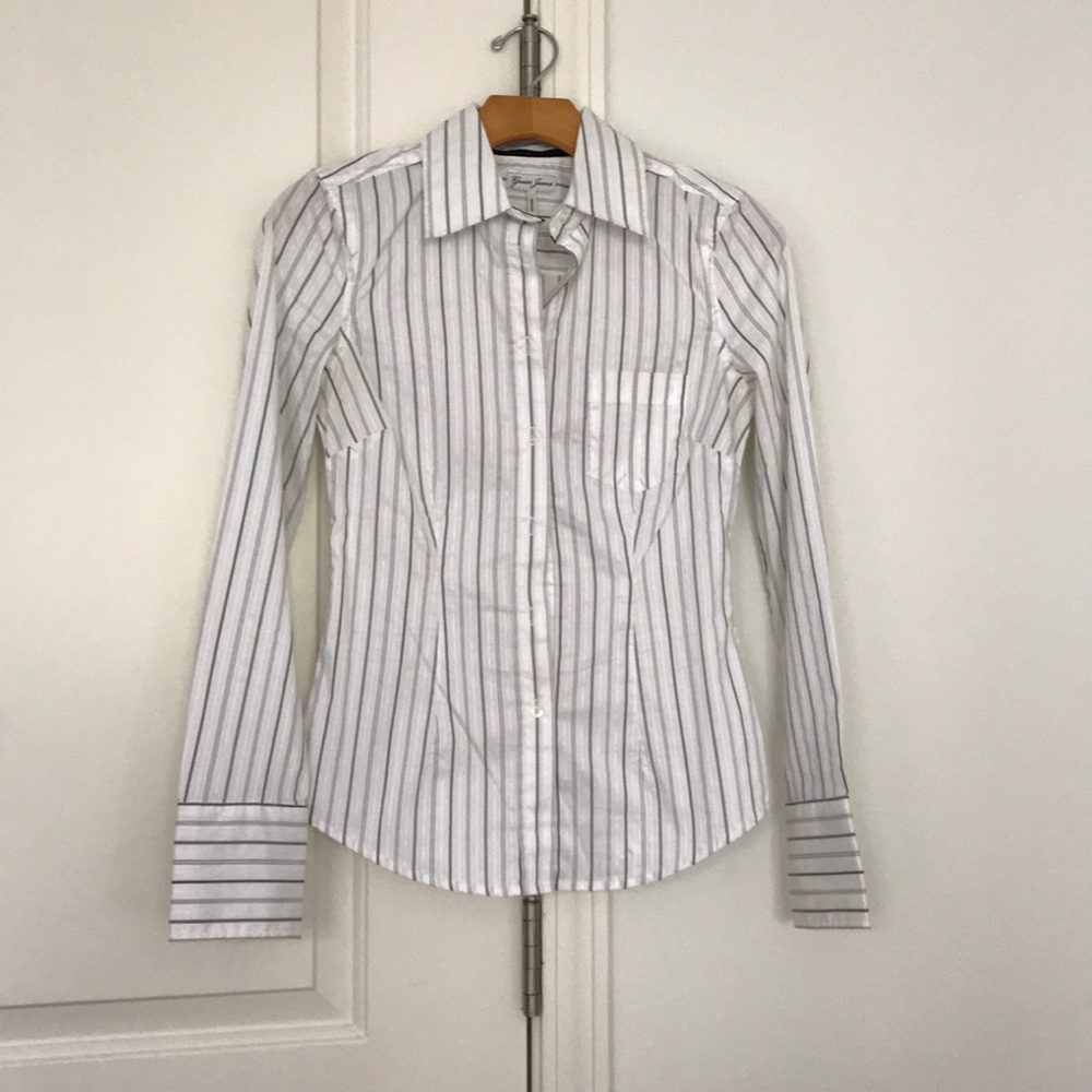 Guess Jeans - Button Up Pinstriped Shirt
